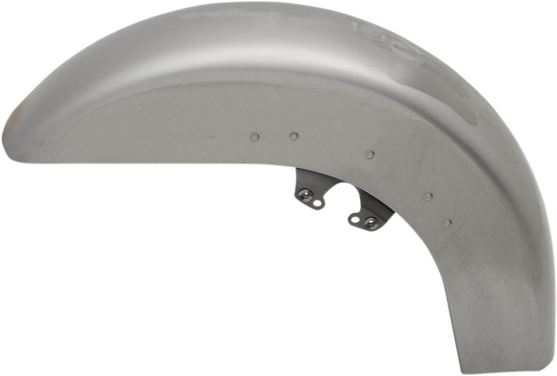 Drag Specialties Fender Front Smooth Natural Raw - Part #14010582 - Hogparts UK