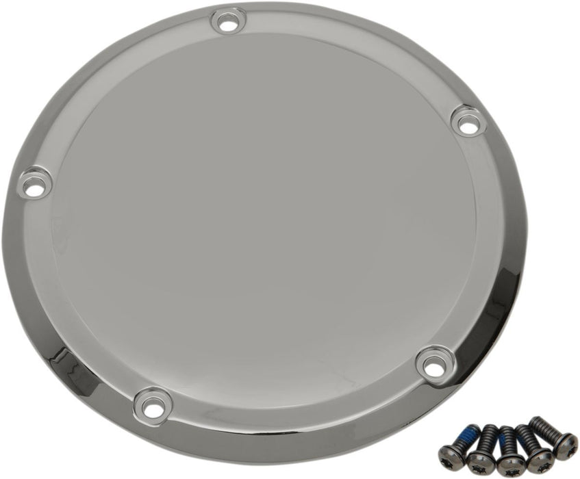 Drag Specialties Cover Derby Domed Chrome - Part #11070489 - Hogparts UK