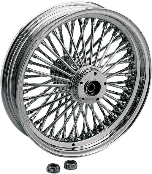 Drag Specialties Fat Daddy Front Wheel 21X3.5 Dual-Disc Chrome - Part #02030405 - Hogparts UK
