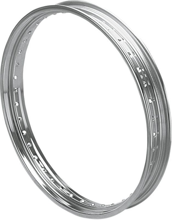 Drag Specialties Rim 2.15X21" 40-Hole Steel Chrome - Part #DS380016 - Hogparts UK