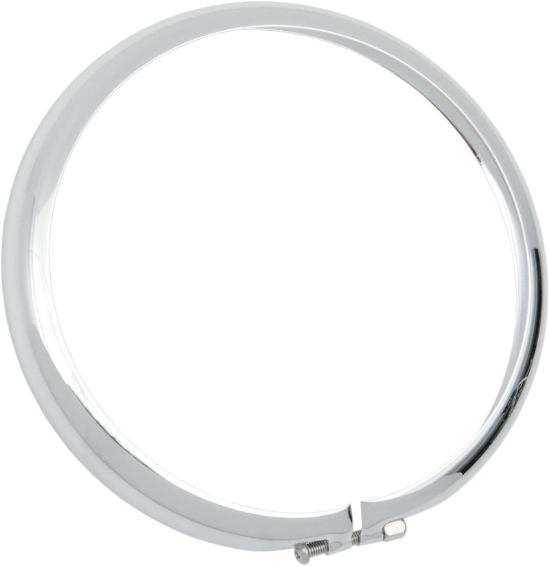 Drag Specialties Replacement Chrome Trim Ring For Bottom-Mount Headlight 5.75" Pe:20010553 - Part #20010555 - Hogparts UK