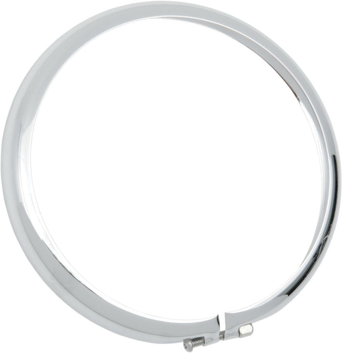 Drag Specialties Replacement Chrome Trim Ring For Bottom-Mount Headlight 5.75" Pe:20010553 - Part #20010555 - Hogparts UK