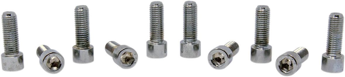 Drag Specialties Socket-Head Bolt 5/16-24X0.875 Smooth Chrome - Part #DS190570S - Hogparts UK