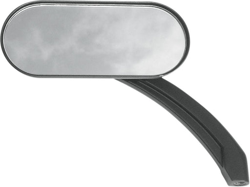 Drag Specialties Mirror Hotop Oval Black - Part #06400488 - Hogparts UK