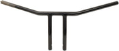 Drag Specialties Handlebar 8" T-Bar Drilled Black TBW - Part #06014228 - Hogparts UK