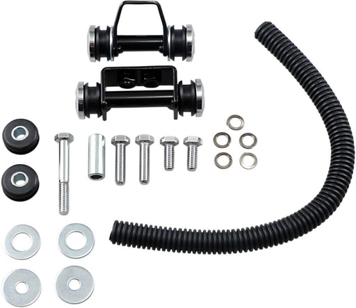 Drag Specialties Custom Flat-Side Gas Tank Mounting Kit - Part #DS391301 - Hogparts UK