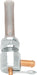 Drag Specialties Fuel Petcock Round 5/16" Forward Chrome - Part #07050119 - Hogparts UK