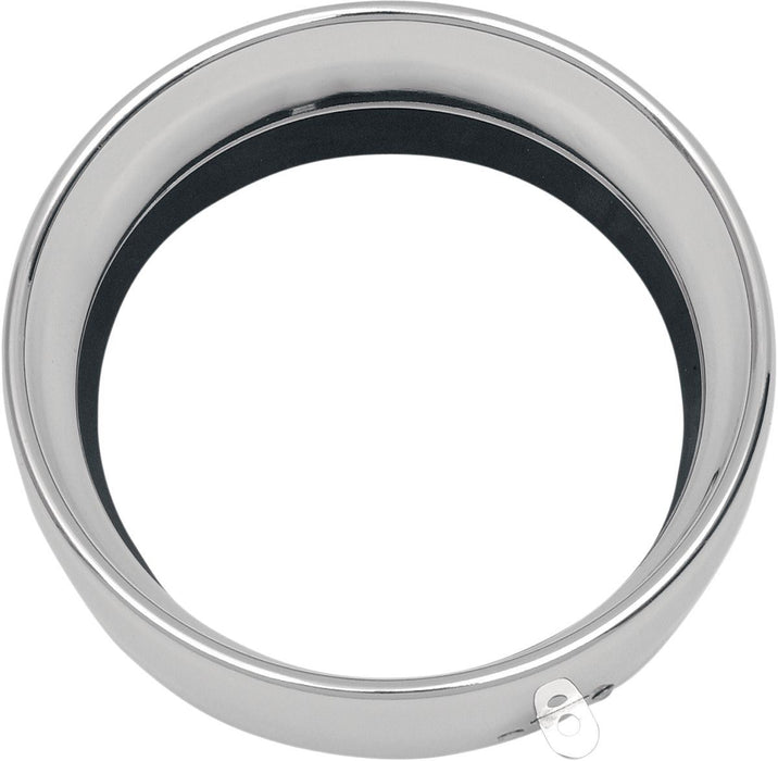 Drag Specialties 2" Extended Headlight Trim Ring 5.75" - Part #DS280865 - Hogparts UK