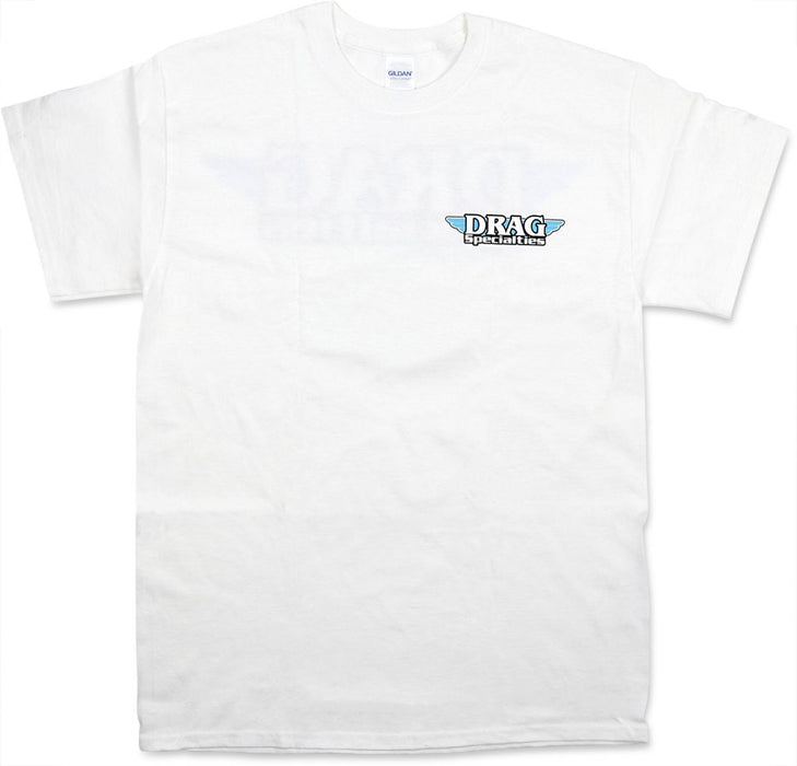 Drag Specialties T-Shirt White Xxl - Part #DS111833 - Hogparts UK