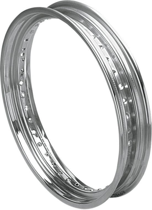 Drag Specialties Rim 2.50X19" 40-Hole Steel Chrome - Part #DS380010 - Hogparts UK