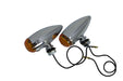 Drag Specialties Lights Marker Chrome Amber - Part #20401768 - Hogparts UK