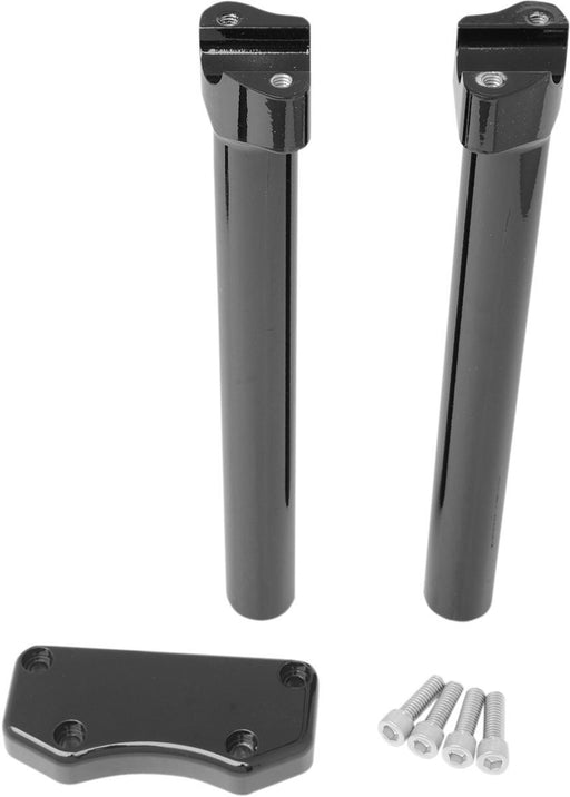 Drag Specialties Riser Buffalo 12" W/ Clamp Black - Part #06020599 - Hogparts UK
