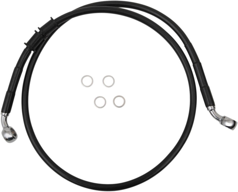 Drag Specialties Frt Brake Line Xl Bk - Part #17415357 - Hogparts UK