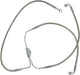 Drag Specialties Front Brake Line Non-Abs Stainless Steel - Part #17411794 - Hogparts UK