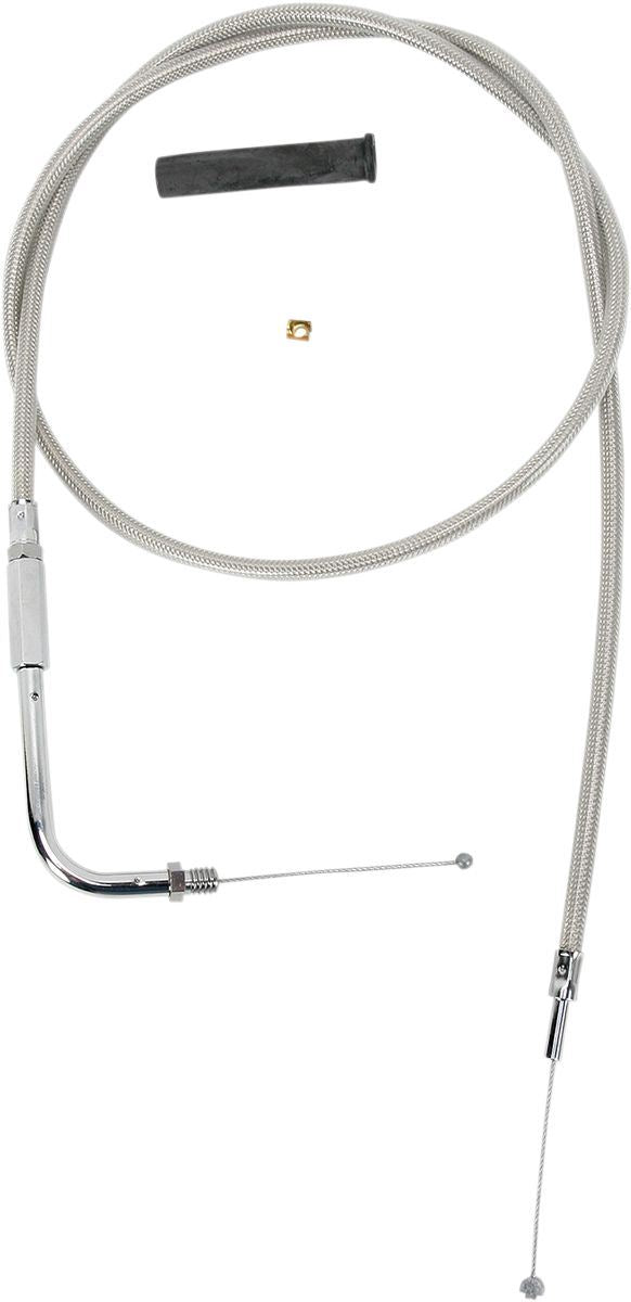 Drag Specialties Throttle Cable Stainless Steel 42" - Part #06500395 - Hogparts UK