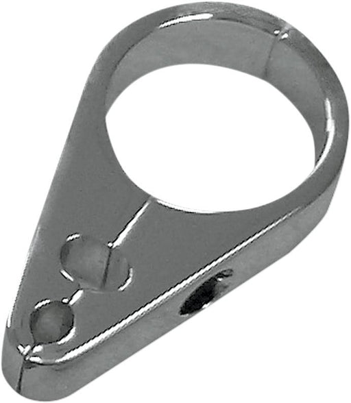 Drag Specialties Dual Cable Clamp Throttle/Idle/Brake 1.125" Chrome - Part #06580036 - Hogparts UK