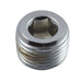 GW 1/8-27 NPT CHROME PIPE PLUG, ALLEN - Fork slider drain plug: 49-E77 FL  Crankcase drain plug: 77-19 XL; 08-12XR1200 (2 used)  Transmission: 01-16 Dyna, FLT   Oil pump: 68-99 B.T.  Oil tank & transm.: 00-16 Softail  Primary: 79-84FLT; 82-84FXR; 07-16 So - Hogparts UK