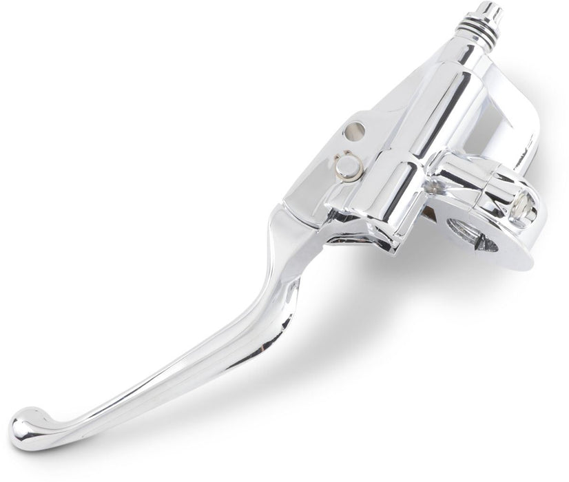 Drag Specialties Handlebar Master Cylinder 9/16" Bore Chrome - Part #06100250 - Hogparts UK