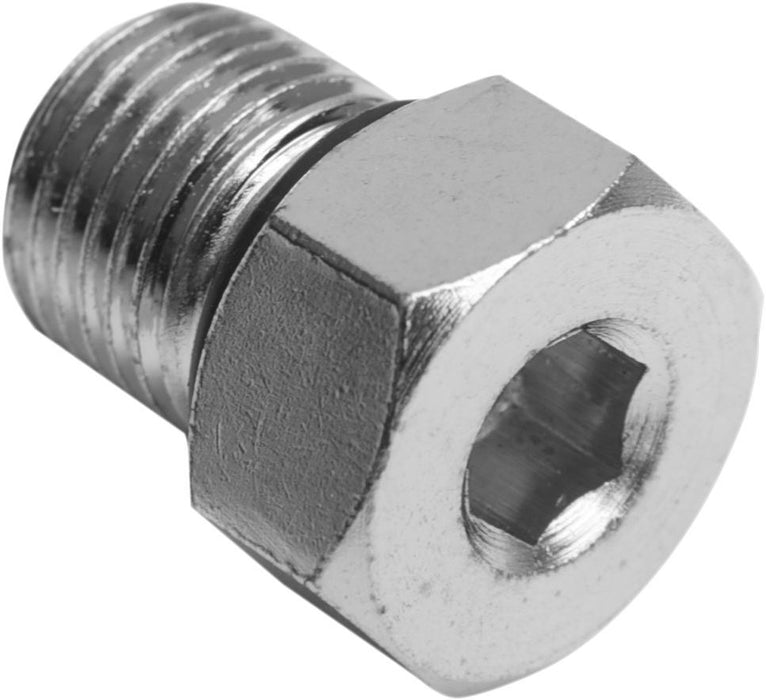 Drag Specialties Magnetic Drain Plug W/ O-Ring 1/2"-20 - Part #11070340 - Hogparts UK