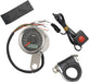 Drag Specialties Electronic Speedometer 1.8" Polished Black Face - Part #22100172 - Hogparts UK