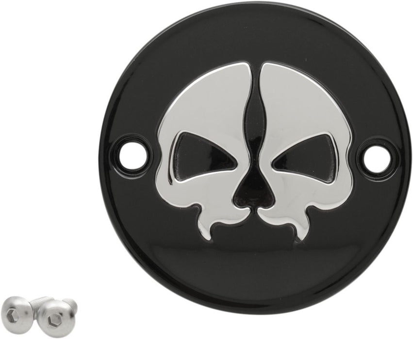 Drag Specialties Cover Pts Sp Skull Blk M8 - Part #09401744 - Hogparts UK