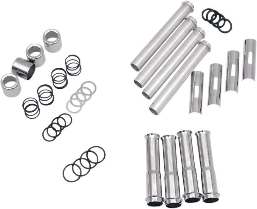 Drag Specialties Pushrod Tube Kit Chrome - Part #09280016 - Hogparts UK
