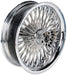 Drag Specialties Rear Wheel 50 Spoke Radial 18"X5.5" Chrome - Part #02040431 - Hogparts UK