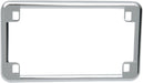 Drag Specialties License Plate Frame Chrome 4"X7" - Part #DS270220 - Hogparts UK