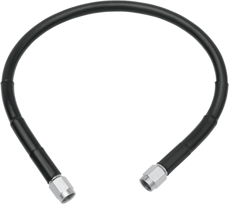 Drag Specialties Universal Brake Line Black Vinyl Coated Stainless Steel Dot An-3 15" - Part #17412704 - Hogparts UK