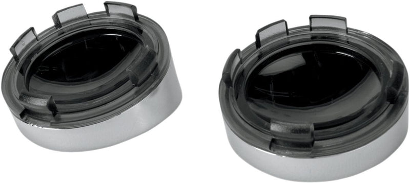 Drag Specialties Replacement Lens Oem Deuce-Style Smoke/Mirror W/ Visor - Part #20200402 - Hogparts UK