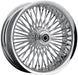 Drag Specialties Rear Wheel 50 Spoke Radial 18"X5.5" Chrome - Part #02040432 - Hogparts UK