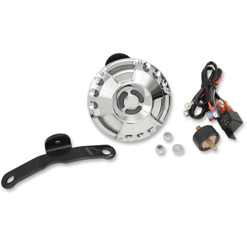 Arlen Ness Horn  Deep Cut Chrome Xl - Part #127053 - Hogparts UK