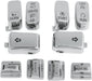 Drag Specialties Switch Cap Kit W/ Audio/Cruise-Control Chrome - Part #06160130 - Hogparts UK