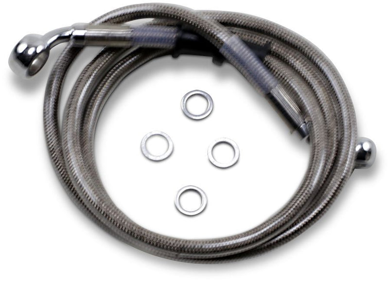 Drag Specialties Frt Brake Line Xl Ss +8 - Part #17415364 - Hogparts UK