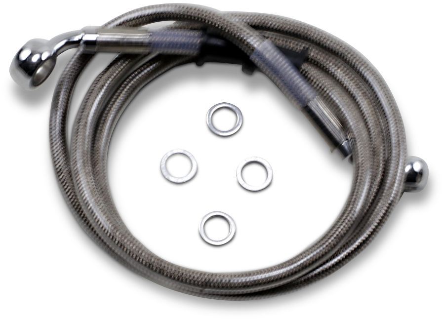 Drag Specialties Frt Brake Line Xl Ss +8 - Part #17415364 - Hogparts UK