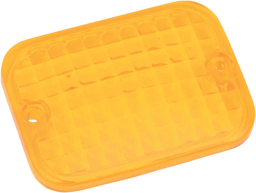 Drag Specialties Replacement Lens Rectangular Marker Light Amber - Part #20400299 - Hogparts UK