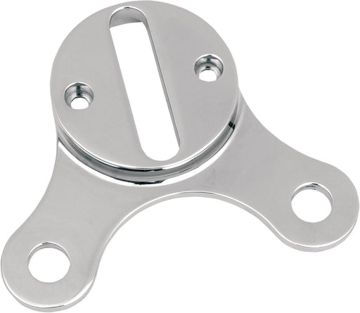 Drag Specialties 2.4" Gauge Mount Chrome 3.5" For Centre-To-Centre Riser - Part #22100059 - Hogparts UK