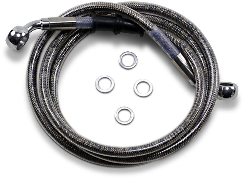 Drag Specialties Frt Brake Line Xl Ss +12 - Part #17415368 - Hogparts UK