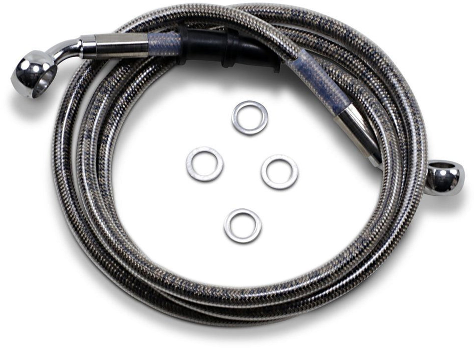 Drag Specialties Frt Brake Line Xl Ss +12 - Part #17415368 - Hogparts UK