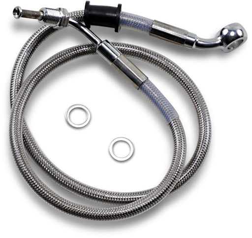 Drag Specialties Frt Brake Line Xl Ss +6 - Part #17415276 - Hogparts UK