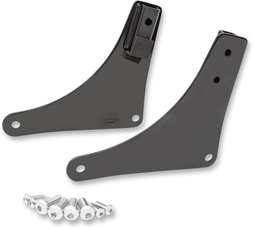 Drag Specialties Sissybar Side Plates Black - Part #15040033 - Hogparts UK