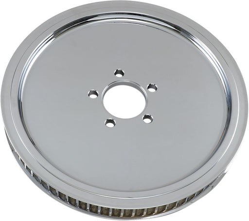Drag Specialties Rear Belt Pulley Smooth Chrome 70T - Part #12010013 - Hogparts UK