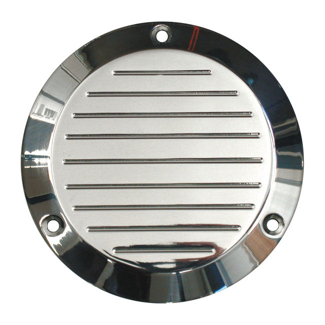Derby Cover, Ball Milled Aluminium for 70-98 Big Twin