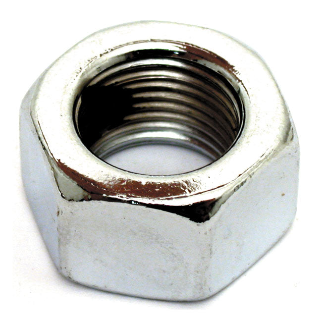5/8-18 Hex Nut Chr. for 73-02 Big Twin, XL (Rear Axle)