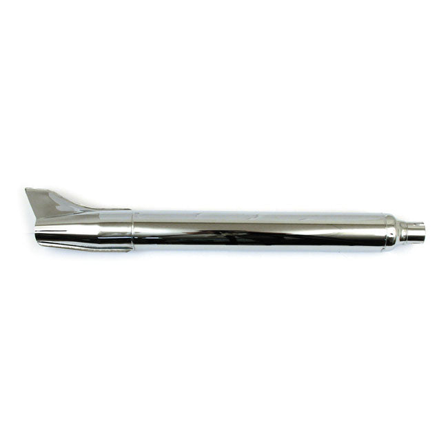 Motorcycle Storehouse 58-66 Oem Style Rocket Fishtail Muffler 33" Long Chrome for 58-66 FL Models ; Custom Applications