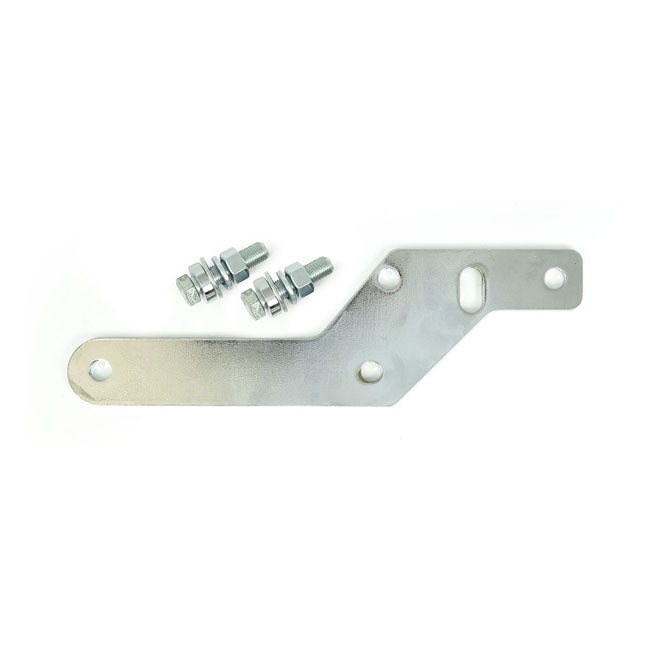 Paughco Mount Bracket, Tool Box for Big Twins 4-Speed 77-86, Requires Modification