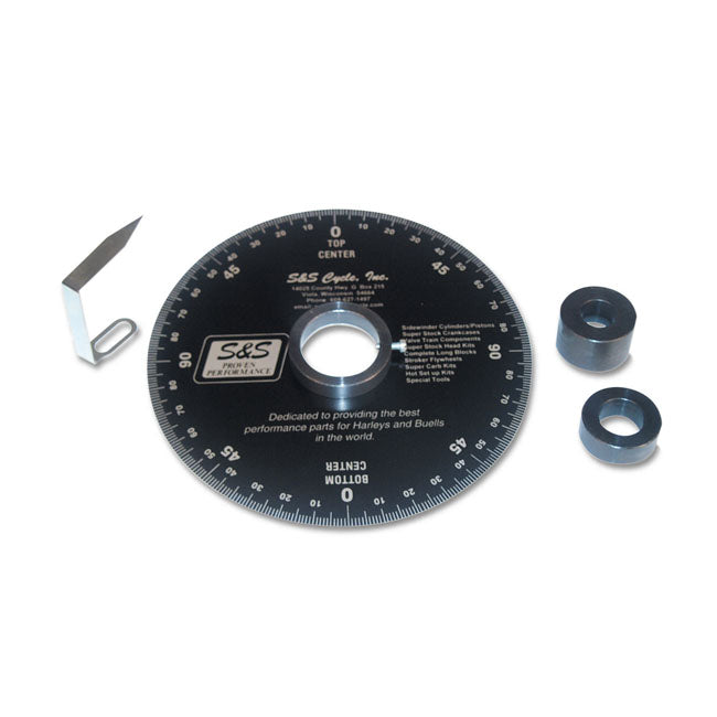 S&S, Flywheel Degree Kit for 36-19 Big Twin; 52-19 K, Kh, XL