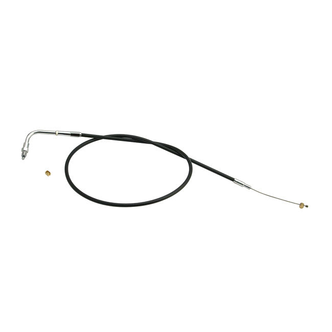 S&S Throttle Cable, 36" Push for S&S E/G Carburettor With 96-20 Style Threaded Throttle Housing (Excl. E-Throttle & Cruise Control Models)