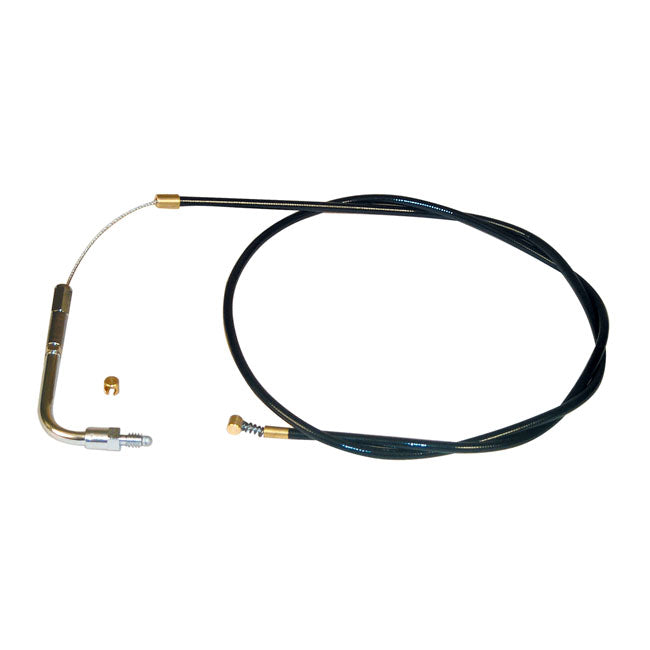 S&S Throttle Cable, 39" Pull for S&S E/G Carburettor With 96-20 Style Threaded Throttle Housing (Excl. E-Throttle & Cruise Control Models)