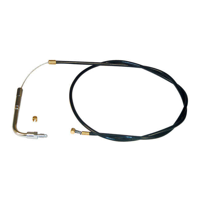 S&S Throttle Cable, 39" Push for S&S E/G Carburettor With 96-20 Style Threaded Throttle Housing (Excl. E-Throttle & Cruise Control Models)